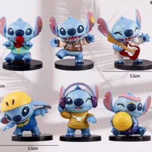 Lote 6 Figuras Stitch.