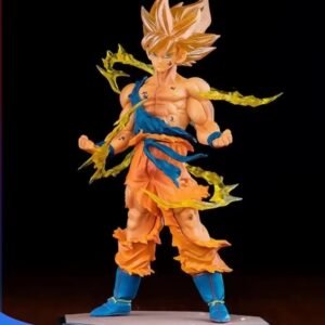 Figura Son Goku Dragon Ball Super Saiyan de 16cm.